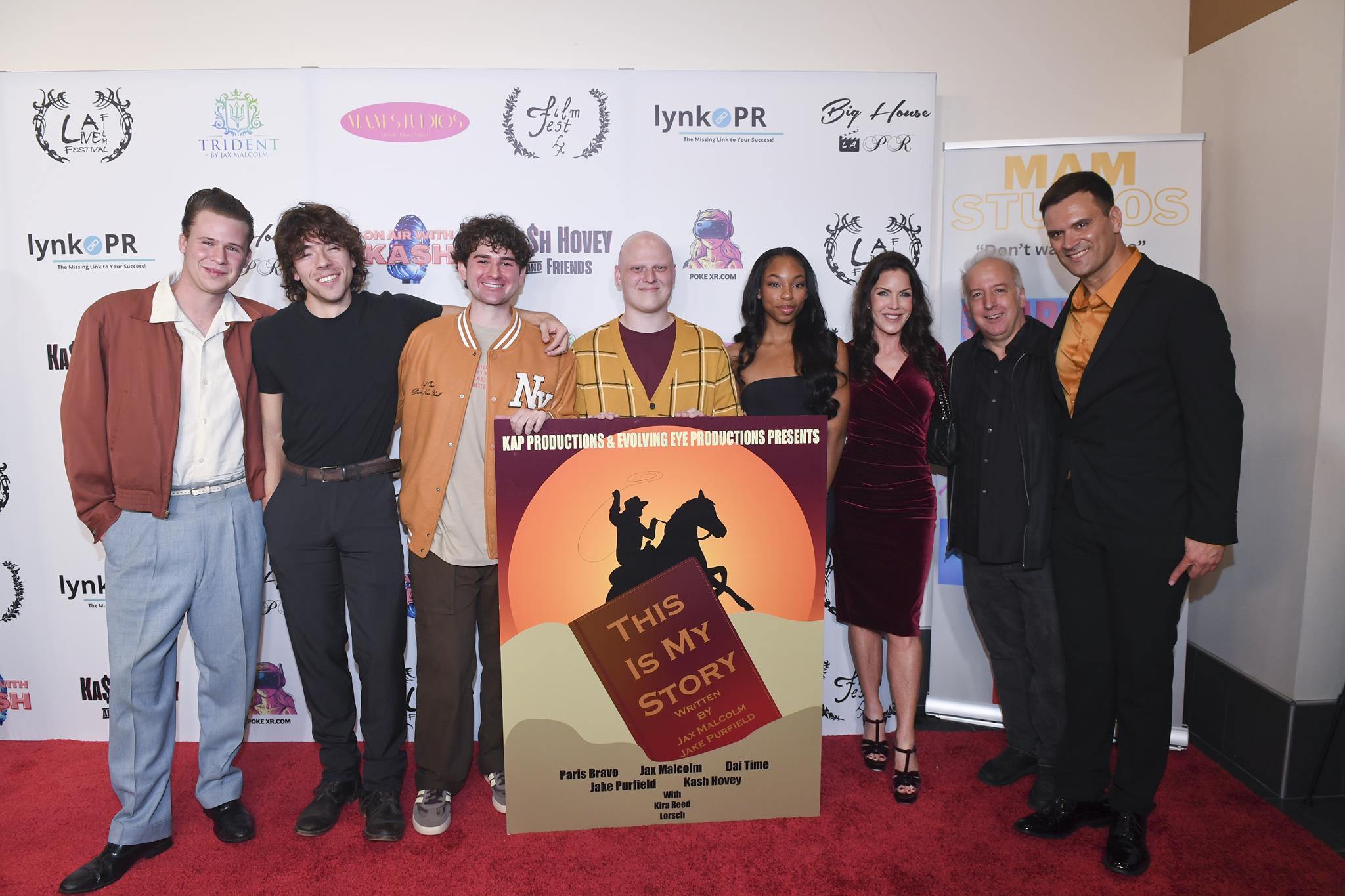Jake Purfiled - The Cast and Crew of This is My Story on the Red Carpet (Amy Graves)